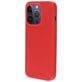 Mobiparts Coque iPhone 14 Pro Coque arrière en Silicone - Scarlet Red