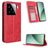 Mobigear Sensation Housse Xiaomi 15 Pro Etui Porte-Monnaie - Rouge