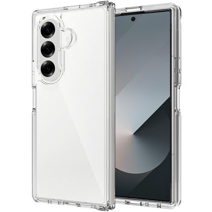 Mobigear Crystal Coque Transparente Samsung Galaxy Z Fold 8 Ultra Coque arrière Rigide - Transparent