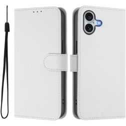 Mobigear Urban Wallet Housse iPhone 16 Plus Etui Porte-Monnaie - Blanc