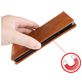 Mobigear Sensation Housse Samsung Galaxy S10e Etui Porte-Monnaie - Rouge