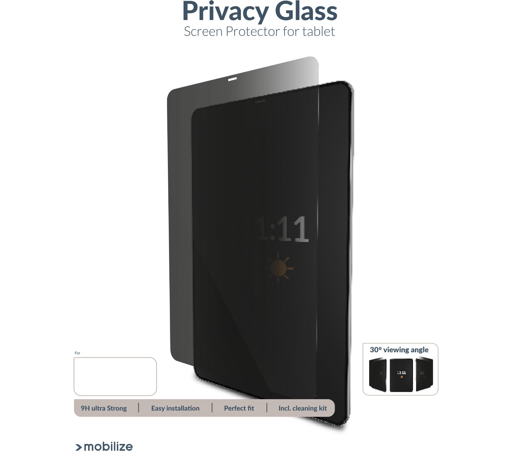 Protecteur écran Verre Trempé Pour IPad 11e Génération 10.9" (2025) - Transparent - Neuf