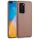 Mobigear Croco Coque Huawei P40 Coque arrière Rigide - Marron