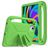 Mobigear AeroArmor Coque Lenovo Tab P12 Coque de tablette pour enfants avec Poignée Enfants en EVA + Porte-crayon - Vert