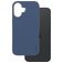 CARE by PanzerGlass Fashionable Coque iPhone 16 MagSafe Coque arrière en Silicone - Bleu