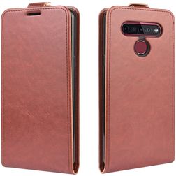 Mobigear LG K51s Étui à rabat - Marron