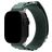 Mobilize Alpine Bracelet Nylon Apple Watch Fermeture boucle ardillon - 49/46/45/44 mm - Vert