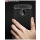 Mobigear Brushed Slim Coque Motorola Moto G5 Plus Coque arrière en TPU Souple - Noir