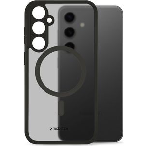 Mobilize Hybrid Coque Samsung Galaxy S24 FE MagSafe Coque arrière Rigide Anti-Chocs - Noir