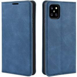 Mobigear Retro Slim Housse Samsung Galaxy Note 10 Lite Etui Porte-Monnaie - Dark Blue