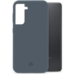 Mobilize Rubber Gelly Coque Samsung Galaxy S21 Coque arrière en TPU Souple - Matt Blue