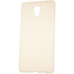 Mobilize Gelly Coque Transparente Lenovo P2 Coque arrière en TPU Souple - Transparent