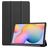 Mobigear Tri-Fold Coque Samsung Galaxy Tab S6 Lite Etui - Noir