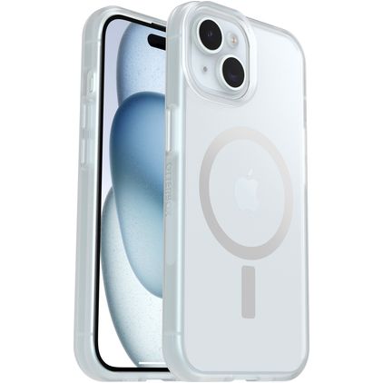 Otterbox React Coque Transparente iPhone 13 MagSafe Coque arrière Rigide Anti-Chocs - Transparent