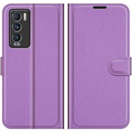 Mobigear Classic Housse Realme GT Master Edition Etui Porte-Monnaie - Violet