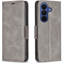 Mobigear Excellent Housse Samsung Galaxy A37 Etui Porte-Monnaie - Gris