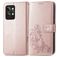 Mobigear Clover Housse Realme GT2 Pro Etui Porte-Monnaie - Rose doré