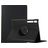 Mobigear DuoStand Coque Samsung Galaxy Tab S9 Plus Etui Rotatif - Noir