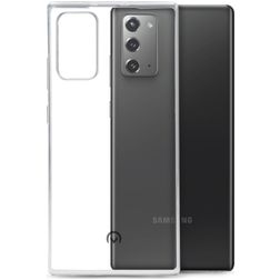 Mobilize Gelly Coque Transparente Samsung Galaxy Note 20 Coque arrière en TPU Souple - Transparent