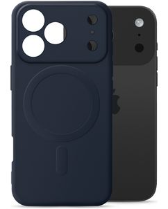 My Style Protective Flex Coque iPhone 17 Pro MagSafe Coque arrière en TPU Souple - Midnight Blue