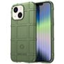 Mobigear Rugged Shield Coque iPhone 14 Plus Coque arrière en TPU Souple Anti-Chocs - Vert