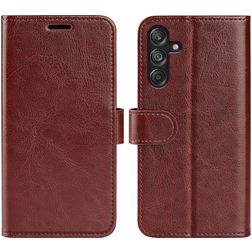 Mobigear Basic Samsung Galaxy M55 Étui Portefeuille - Marron
