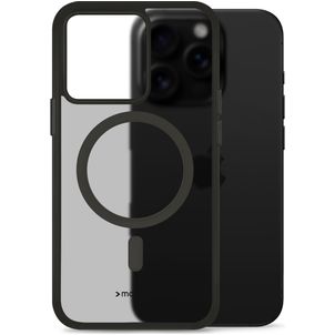 Mobilize Hybrid Pro iPhone 16 Pro MagSafe Plastique rigide Coque arrière Antichoc - Noir