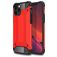 Mobigear Outdoor Coque iPhone 12 Coque arrière Rigide Anti-Chocs - Rouge