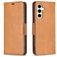 Mobigear Excellent Housse Samsung Galaxy S24 FE Etui Porte-Monnaie - Cognac
