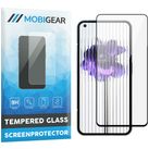 Mobigear Premium Nothing Phone (1) Verre trempé Protection d'écran - Compatible Coque - Noir