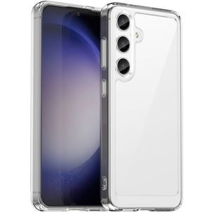 Mobigear Crystal Coque Transparente Samsung Galaxy S24 Plus Coque arrière Rigide - Transparent