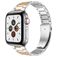 Mobigear Lissabon Bracelet Acier Apple Watch Fermeture boucle déployante - 49/46/45/44 mm - Rose doré / Argent