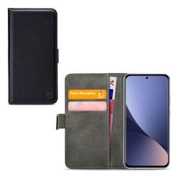 Mobilize Classic Gelly Wallet Housse Xiaomi 12 Etui Porte-Monnaie - Noir