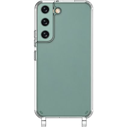Mobigear Mix & Match Transparent Samsung Galaxy S22 TPU souple Coque avec cordon - Transparent