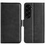 Mobigear Slim Magnet Housse Samsung Galaxy S23 FE Etui Porte-Monnaie - Noir