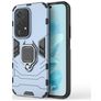 Mobigear Armor Ring Coque HONOR 200 Lite Coque arrière Rigide Anti-Chocs avec Anneau-Support - Bleu Marin