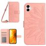 Mobigear Sunflower Housse Samsung Galaxy A05 Etui Porte-Monnaie - Rose