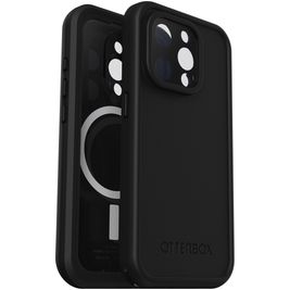 OtterBox Fre Coque iPhone 15 Pro MagSafe Coque arrière Rigide Anti-Chocs - Noir