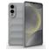 Mobigear Bumpy Coque Samsung Galaxy S25 Edge Coque arrière en TPU Souple - Gris
