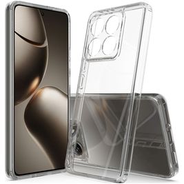 Mobigear Crystal Coque Transparente Xiaomi 14T Coque arrière en TPU Souple - Transparent