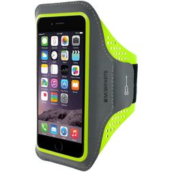 Mobiparts Comfort Fit Brassard Téléphone iPhone 8 Plus Brassard Coque de Sport en Neoprène - Neon Green