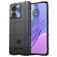 Mobigear Rugged Shield Motorola Edge 40 TPU souple Coque arrière Antichoc - Noir
