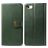 Mobigear Snap Button Housse iPhone 8 Etui Porte-Monnaie - Vert