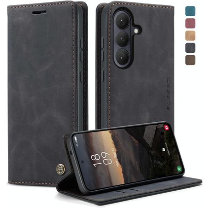 CaseMe 013 Housse Samsung Galaxy S26 Etui Porte-Monnaie - Noir