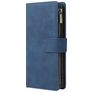 Mobigear Zipper Housse Samsung Galaxy A71 Etui Porte-Monnaie - Bleu