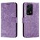 Mobigear Flowers HONOR 200 Lite Étui Portefeuille - Violet