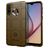 Mobigear Rugged Shield Coque Samsung Galaxy A21 Coque arrière en TPU Souple Anti-Chocs - Marron