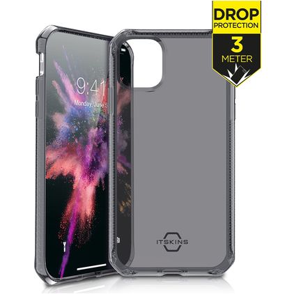 ITSkins SpectrumClear Coque iPhone 11 Coque arrière en TPU Souple Anti-Chocs - Smoke