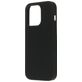 Mobiparts Coque iPhone 14 Pro MagSafe Coque arrière en Silicone - Noir