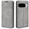 Mobigear Retro Slim Housse Google Pixel 10 Etui Porte-Monnaie - Gris